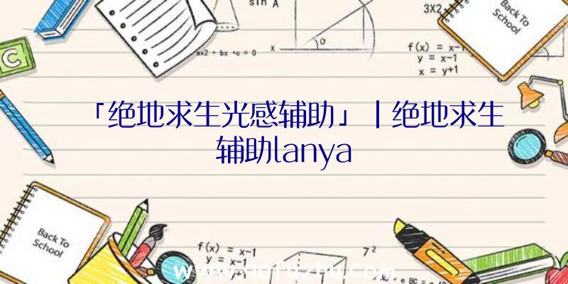 「绝地求生光感辅助」|绝地求生辅助lanya